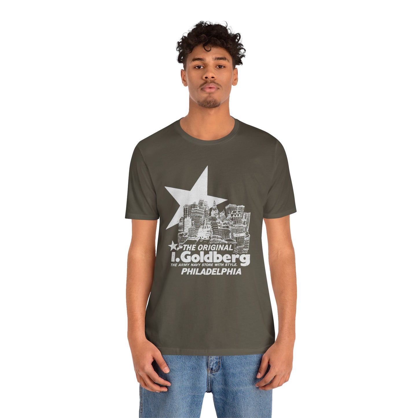 I. Goldberg (Replica 70's Promo Tee/Philadelphia Army & Navy Surplus Store/1919-2019)
