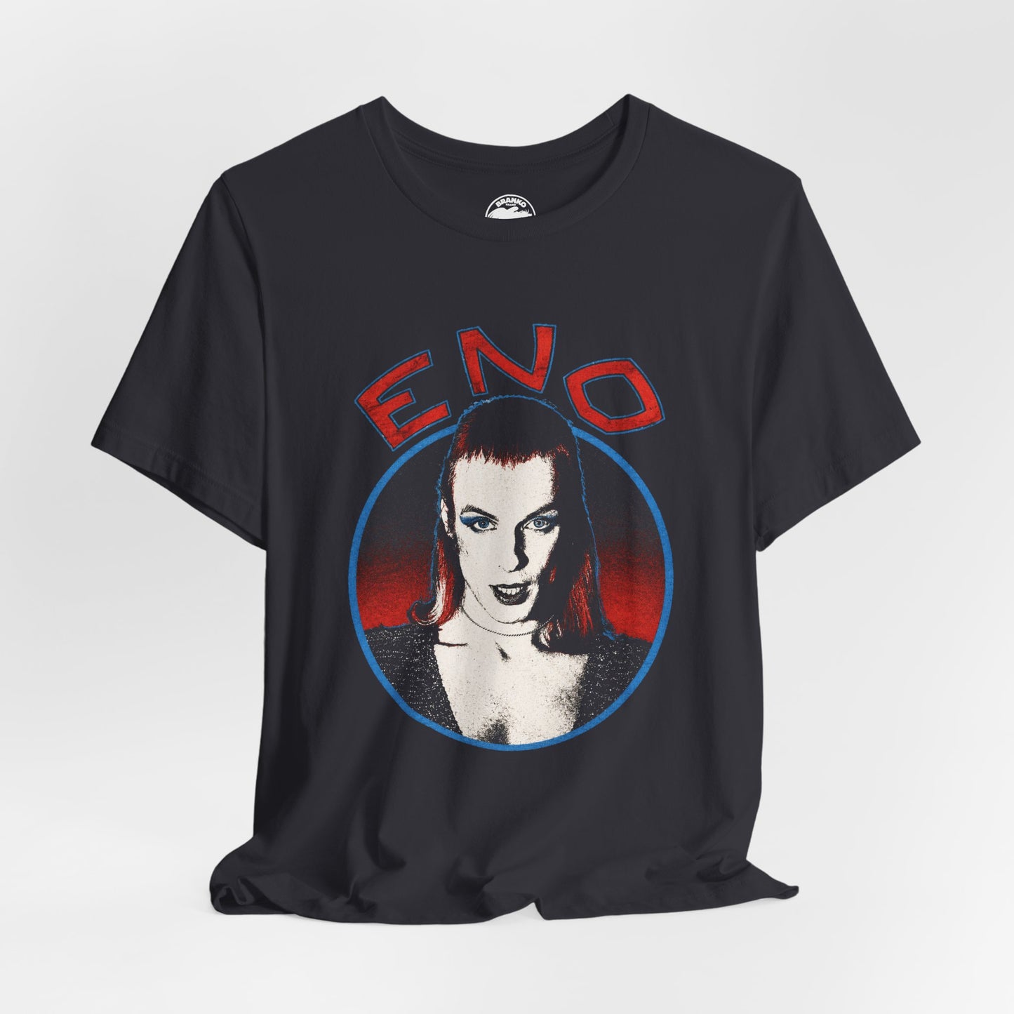 Eno (Early 70's Style Graphic Tee/Here Come the Warm Jets/Brian Eno shirt)