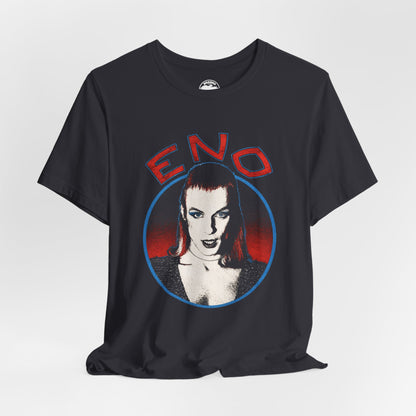 Eno (Early 70's Style Graphic Tee/Here Come the Warm Jets/Brian Eno shirt)