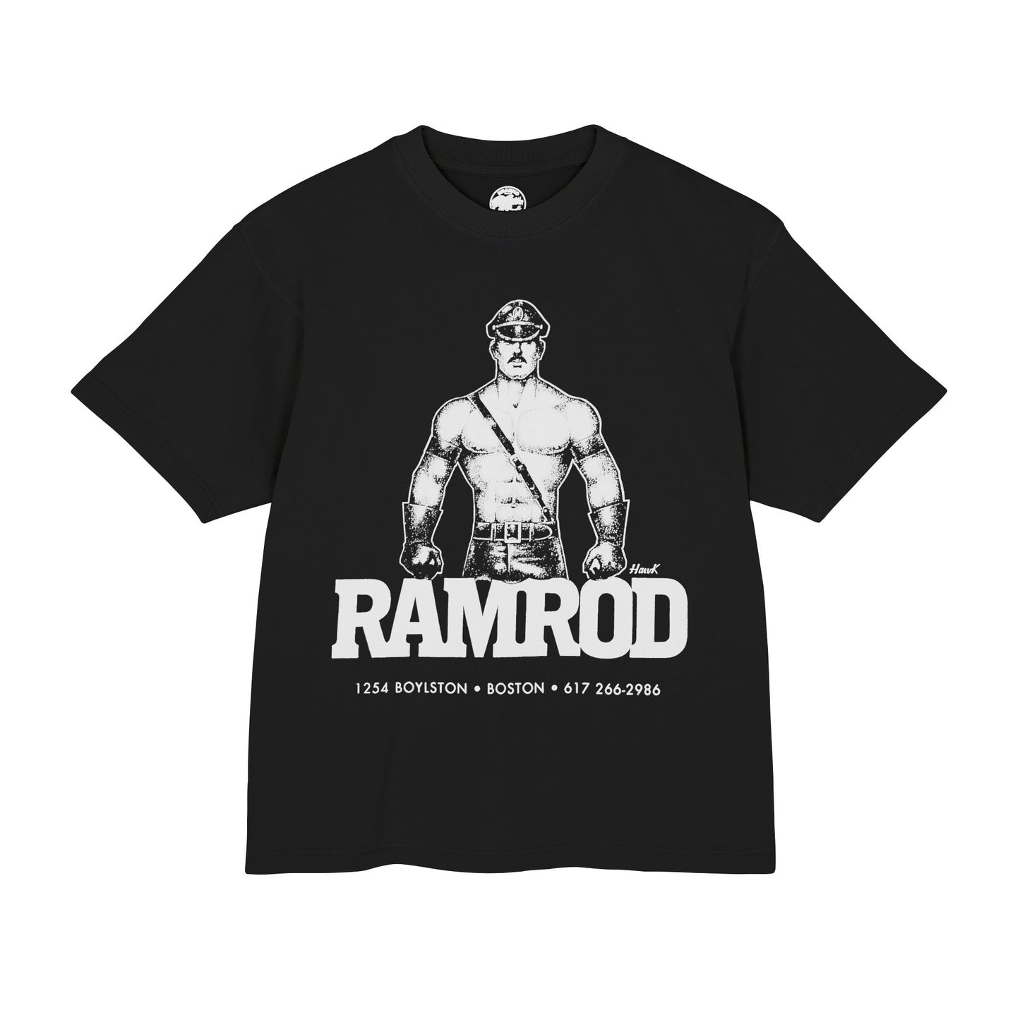 Ramrod Boston (Special Edition Boxy Heavy Tee/260 GSM/100% Combed Cotton)