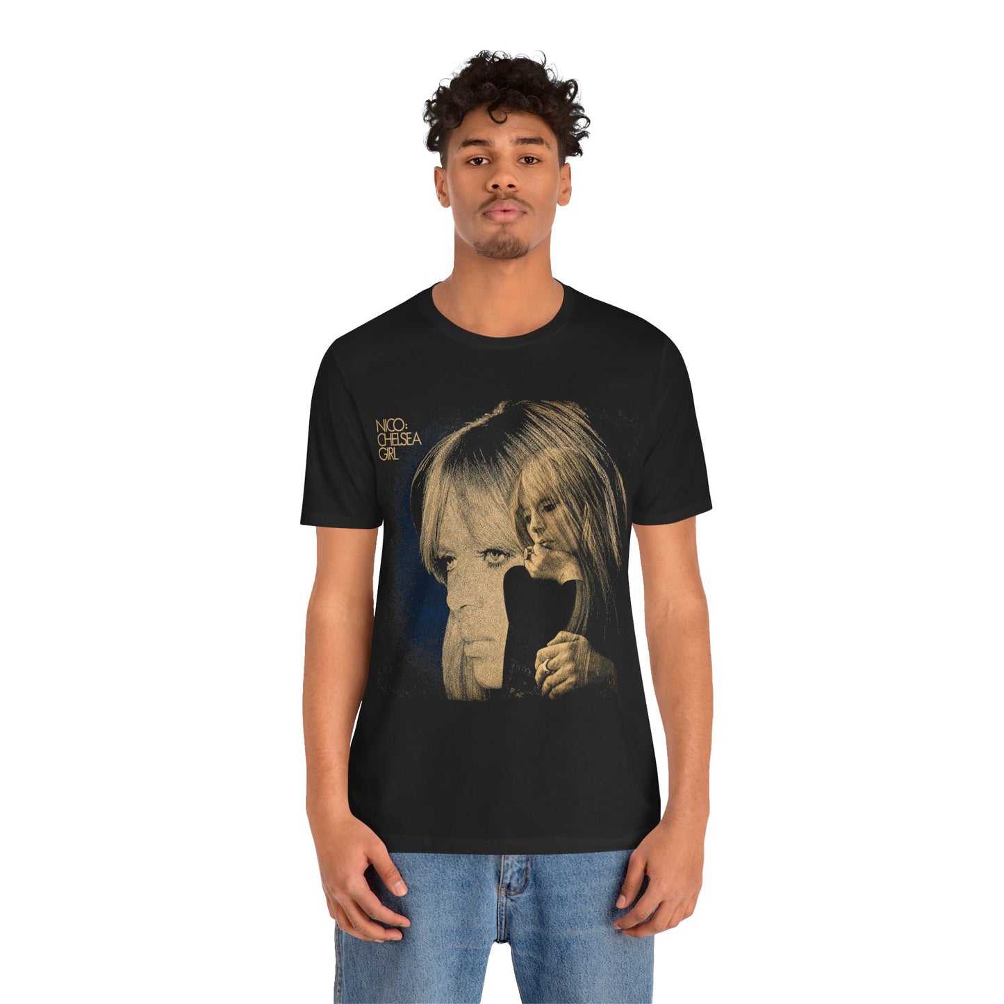 Nico (Oversized Chelsea Girl Graphic with Vintage Worn Effect)