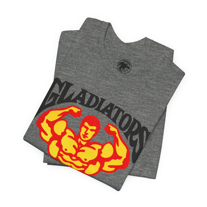 Gladiators Gym (Replica Promo Tee/New York City Gym/Lower East Side Icon and Landmark)