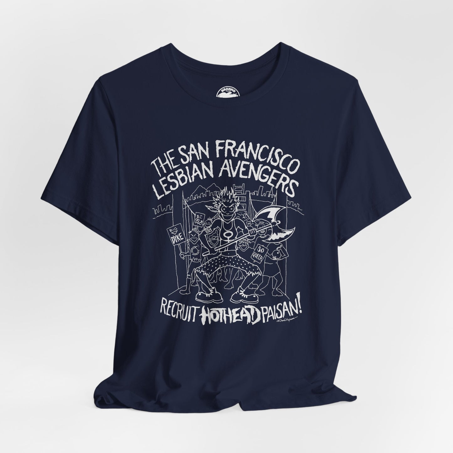 San Francisco Lesbian Avengers (Replica Protest Shirt/Mid-90's)