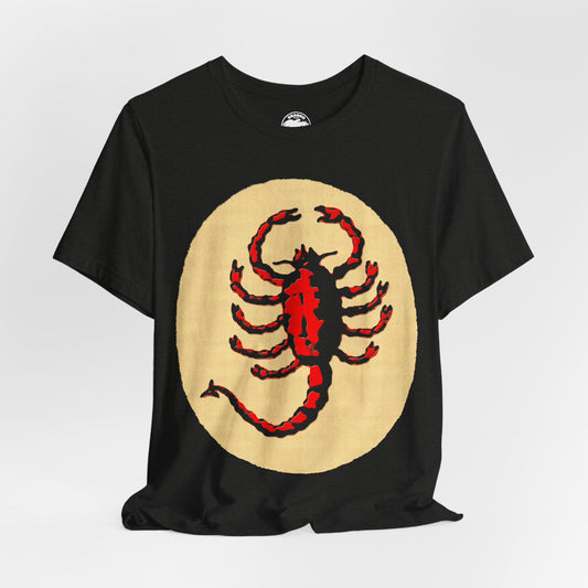 Scorpio Rising (Kenneth Anger's Scorpio Rising/Scorpion Graphic with Vintage Effect)