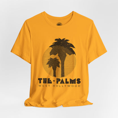 The Palms (West Hollywood Lesbian Bar/1967-2013/Graphic with Vintage Print Effect)