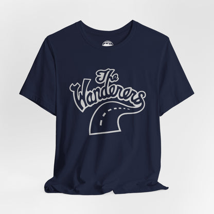 The Wanderers (Gang Jacket Logo in White with Vintage Print Effect)