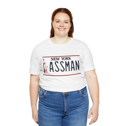 Assman (Seinfeld Kramer ASSMAN Vanity Plate/The Fusilli Jerry/Season 6 Episode 21/90's)