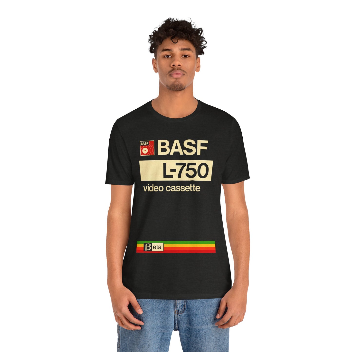 BASF Video Cassette (Beta Logo T-Shirt/80's Throwback Tee)