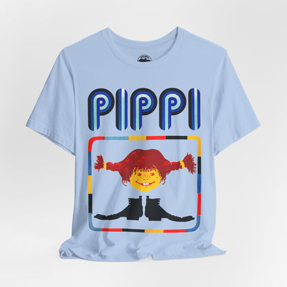 Pippi Longstocking (Graphic with Vintage Print Effect)