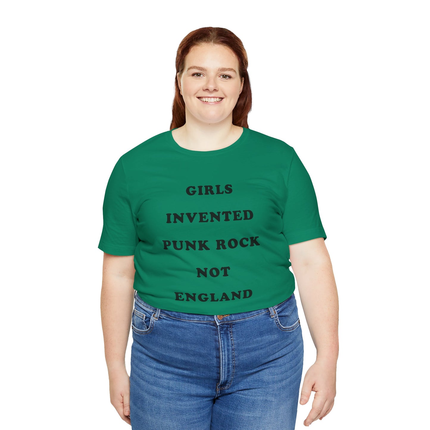 “Girls Invented Punk Rock, Not England”  (Replica Kim Gordon Sonic Youth Tee)