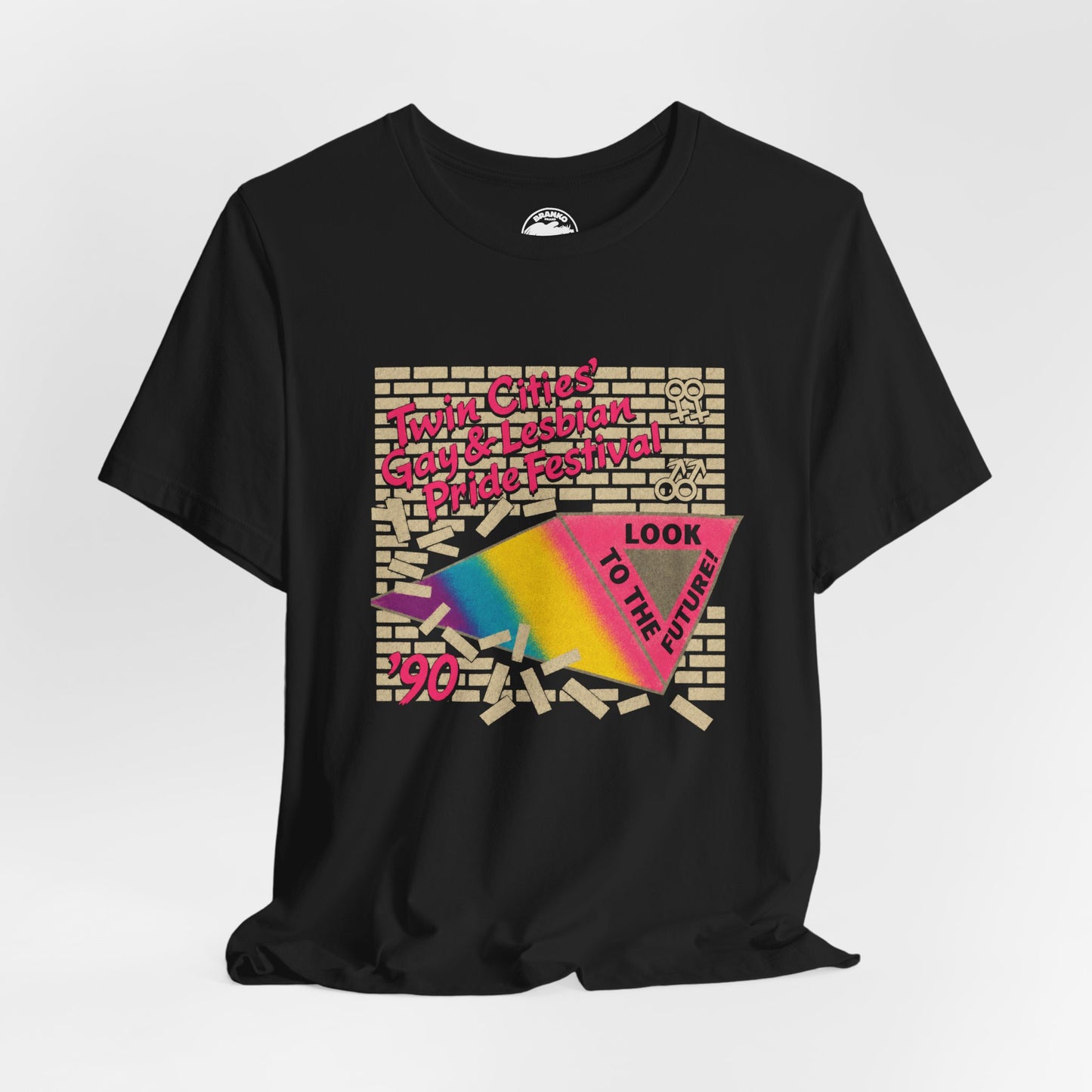 Twin Cities Gay & Lesbian Pride Festival (Replica Minneapolis St. Paul Souvenir Tee/1990)