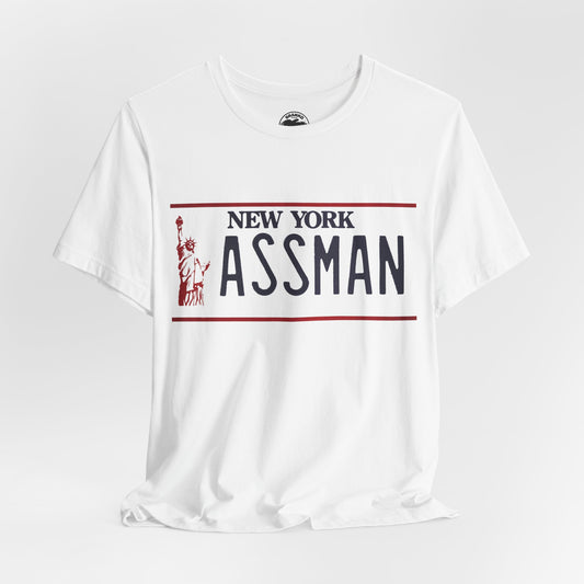 Assman (Seinfeld Kramer ASSMAN Vanity Plate/The Fusilli Jerry/Season 6 Episode 21/90's)