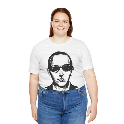 D.B. Cooper Sketch (Oversized Graphic of Composite A with Vintage Print Effect)