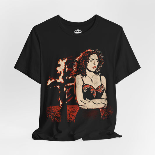 Madonna (Replica 1989 Like a Prayer Promo Tee/Graphic with Vintage Plastisol Effect)