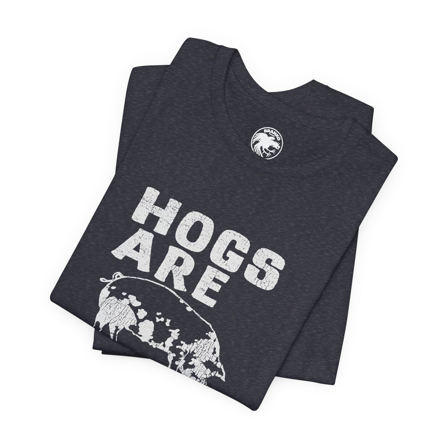 Hogs are Beautiful (Replica 70's Harley Davidson Rider Novelty Shirt)