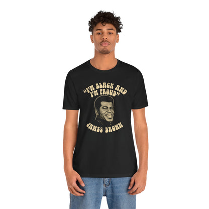 James Brown (Replica “I’m Black and I’m Proud” Shirt)