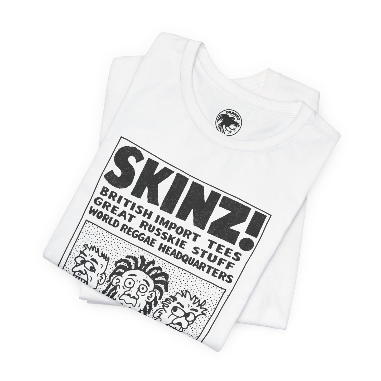 SKINZ! (South Street Philadelphia Counter Culture Shop/Replica Promo Shirt/Skinz South Street)