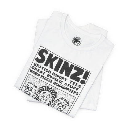 SKINZ! (South Street Philadelphia Counter Culture Shop/Replica Promo Shirt/Skinz South Street)