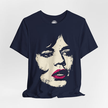 Mick Jagger Performance (Large Graphic with Vintage Print Effect)