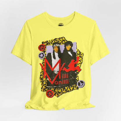 Milli Vanilli (Replica Promo T-Shirt/1988/Rob and Fab/Girl You Know It's True)