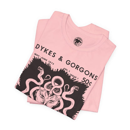 Dykes & Gorgons (1973 Lesbian Zine Cover Art)