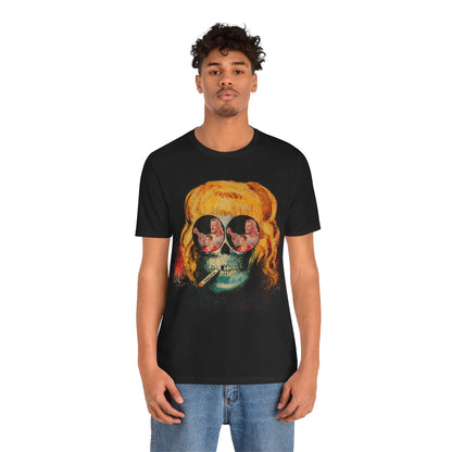 Scorpio Rising (Skull Smoking Youth Cigarette/Kenneth Anger Scorpio Rising Shirt)