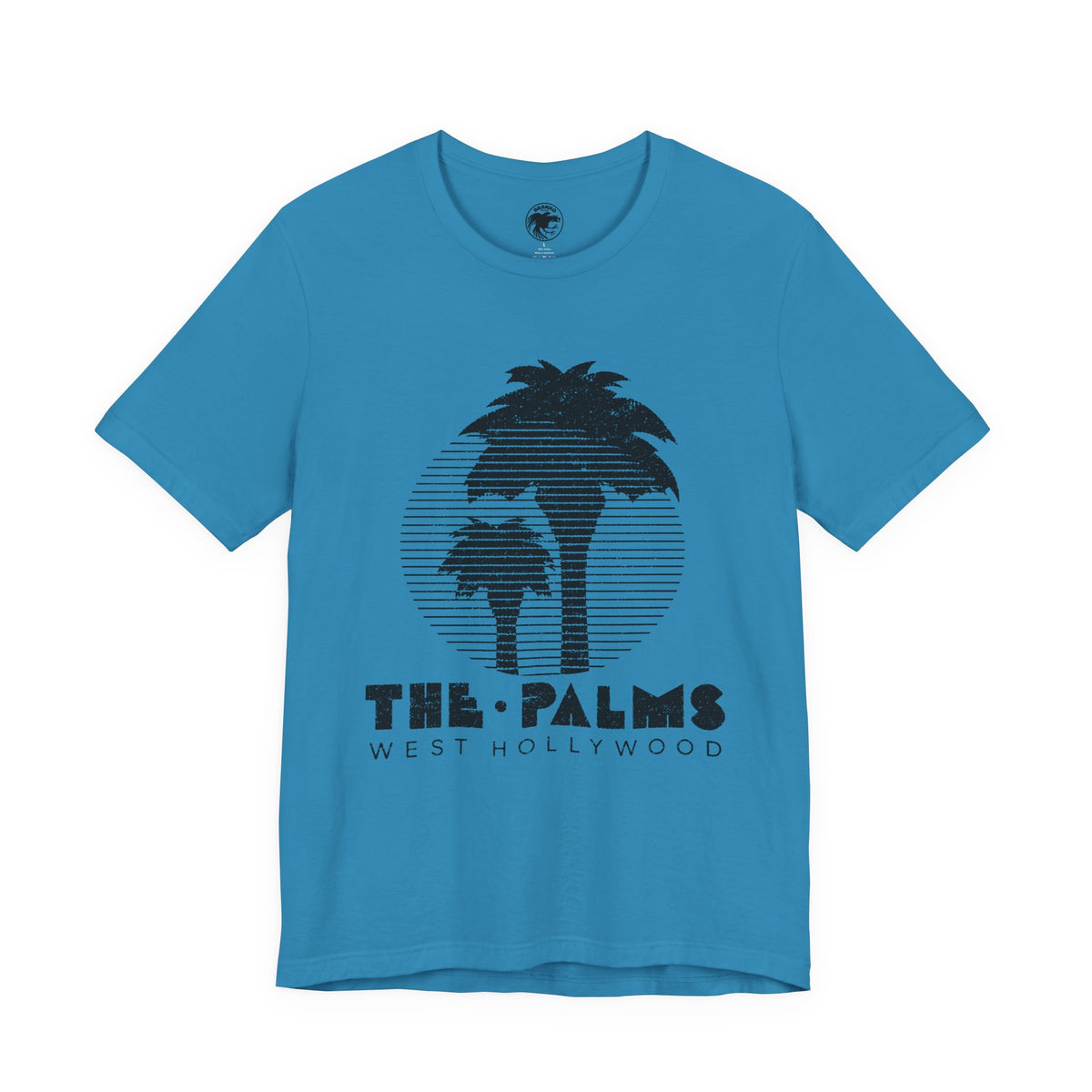 The Palms (West Hollywood Lesbian Bar/1967-2013/Graphic with Vintage Print Effect)