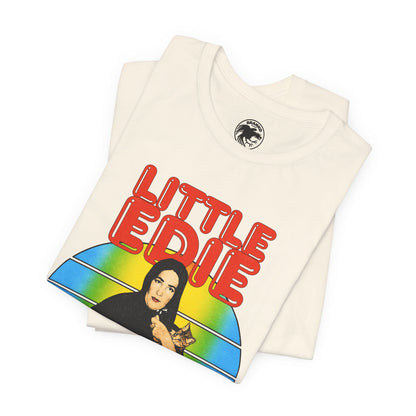 Little Edie (70's Iron On Style Graphic with Vintage Print Effect/Grey Gardens Shirt/Edith Bouvier Beale)