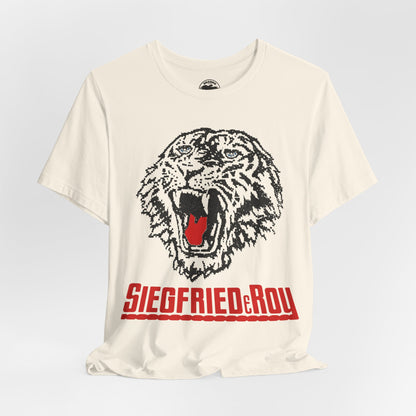 Siegfried & Roy  (Merch Label Tiger with Vintage Print Effect)