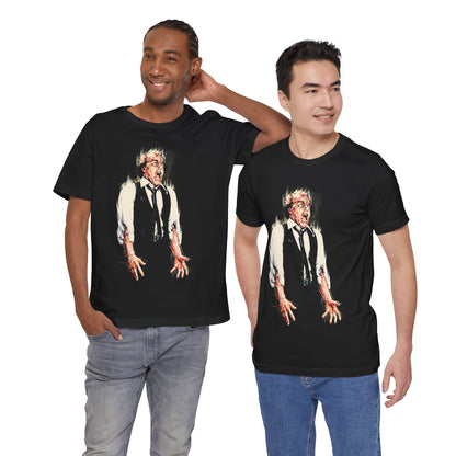 Scanners (Michael Ironside Image with Vintage Print Effect/David Cronenberg/Scanners Movie Shirt/Scanners Kronenberg)