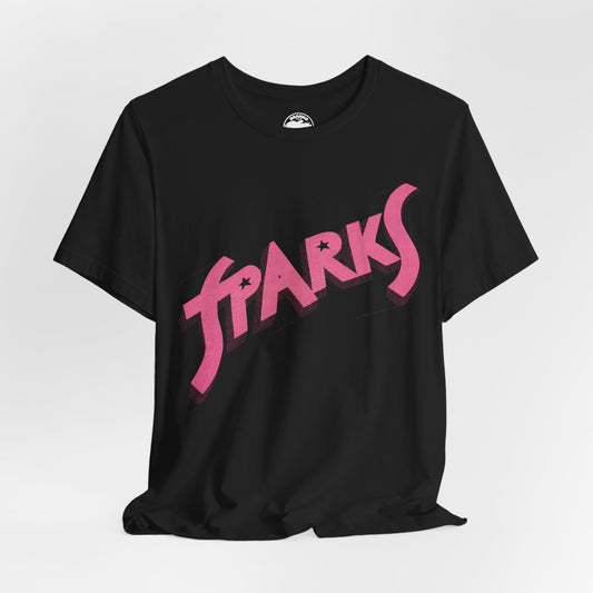 Sparks (Oversized Logo with Vintage Print Effect)
