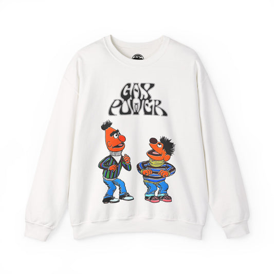 Gay Power Sweatshirt (Bert and Ernie Gay Shirt/Sesame Street Shirt)