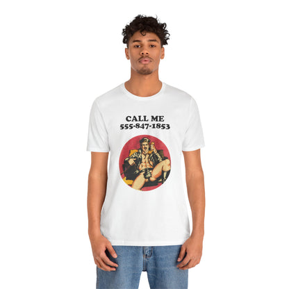 Call Me (Personalize with Your Number/Etienne Leather Man)