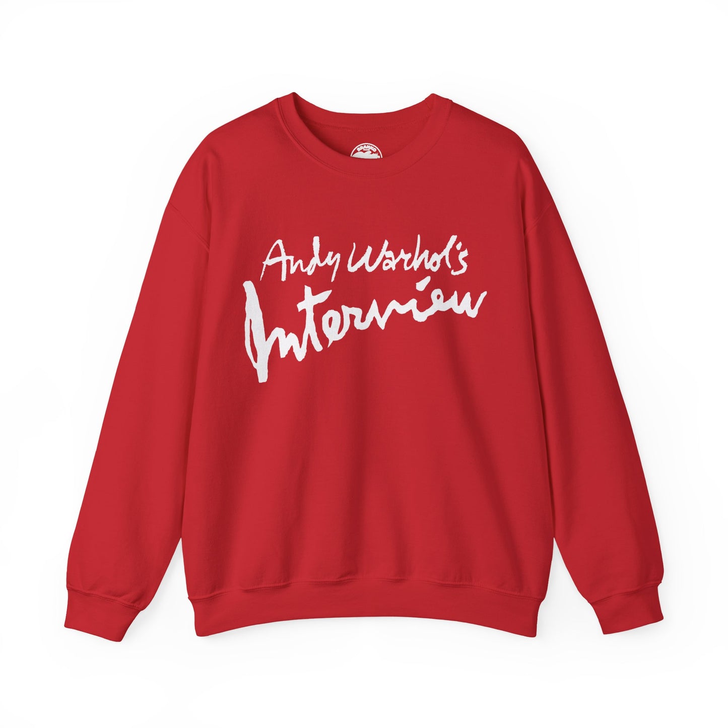 Interview Magazine Logo Sweatshirt (Replica Promo Sweatshirt/Andy Warhol's Interview Magazine)