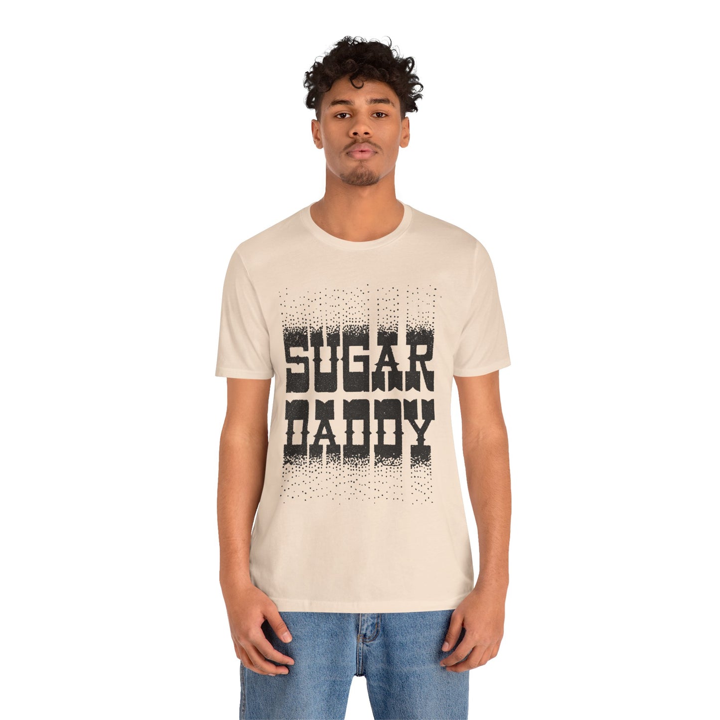 Sugar Daddy (Replica 70's Iron on Transfer Graphic with Vintage Print Effect/Gay Daddy)