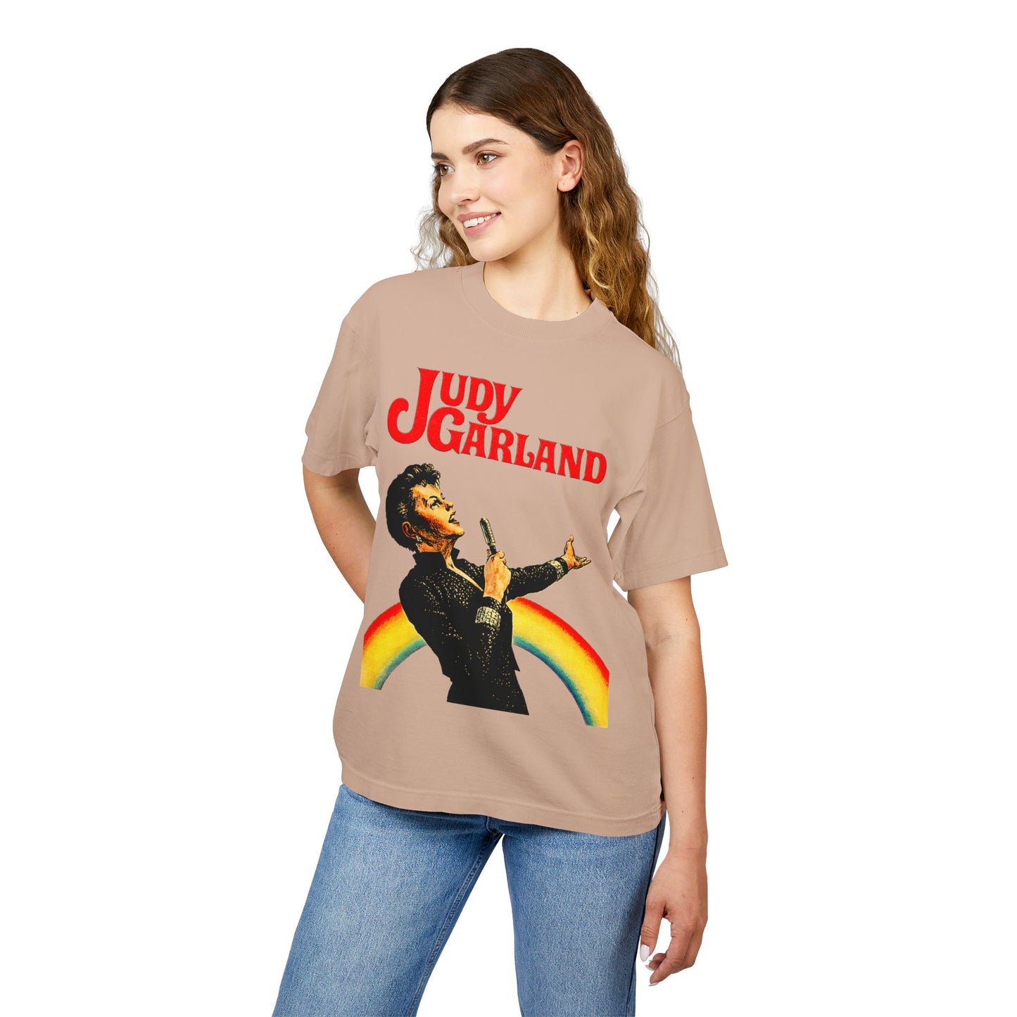 Judy Garland (Special Edition Boxy Heavy Tee/260 GSM/100% Combed Cotton)