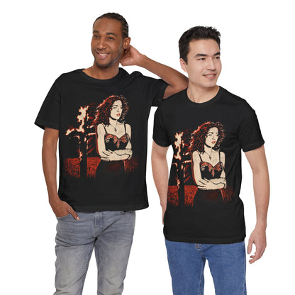Madonna (Replica 1989 Like a Prayer Promo Tee/Graphic with Vintage Plastisol Effect)
