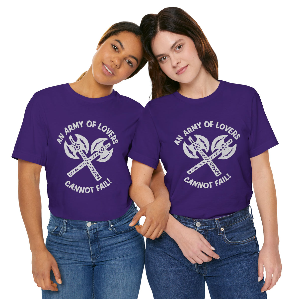An Army of Lovers Cannot Fail! (Replica 70's Lesbian Pride Tee/Rita Mae Brown)