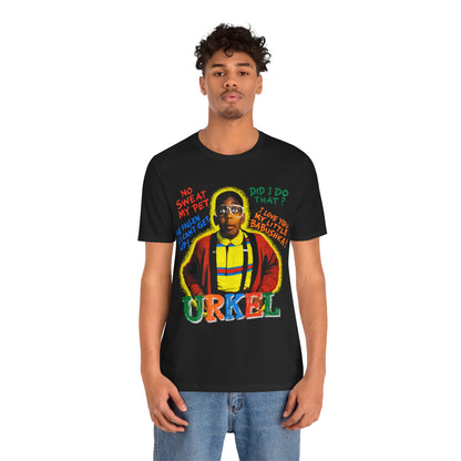 Urkel (Replica 90's Tee/Oversized Graphic/Steve Urkel Family Matters)