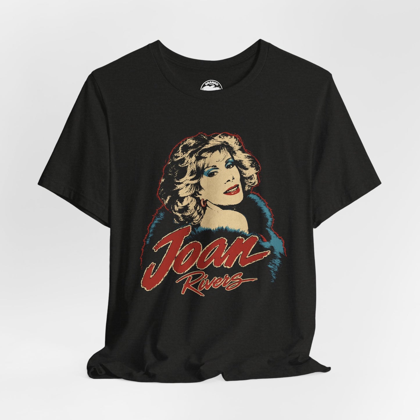 Joan Rivers (80's Rock Tee Style Graphic)