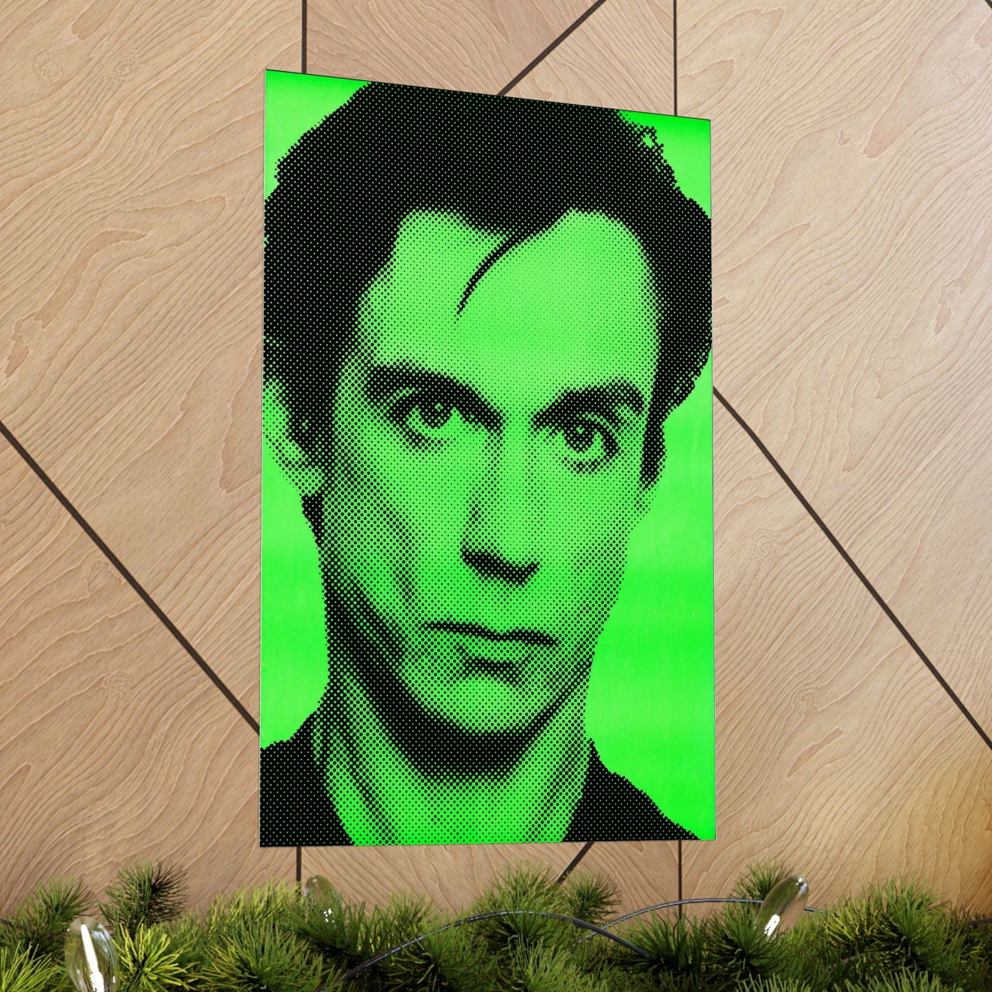 Iggy Pop Poster (Large Graphic Poster with Vintage Print Effect)