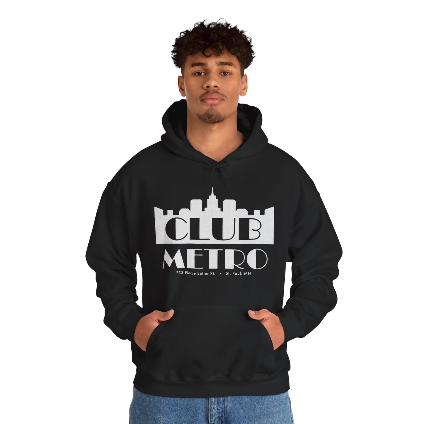 Club Metro Hoodie (St. Paul Gay Club/90's to 2010's/Twin Cities Gay Club)