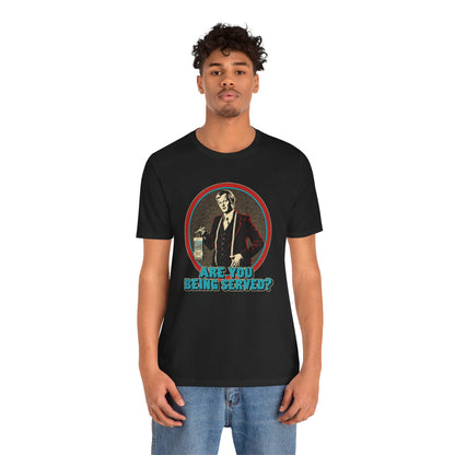 Are You Being Served? (Mr. Humphries/Vintage Rock Tee Style Graphic/John Inman)