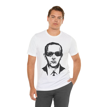 D.B. Cooper Sketch (Oversized Graphic of Composite A with Vintage Print Effect)