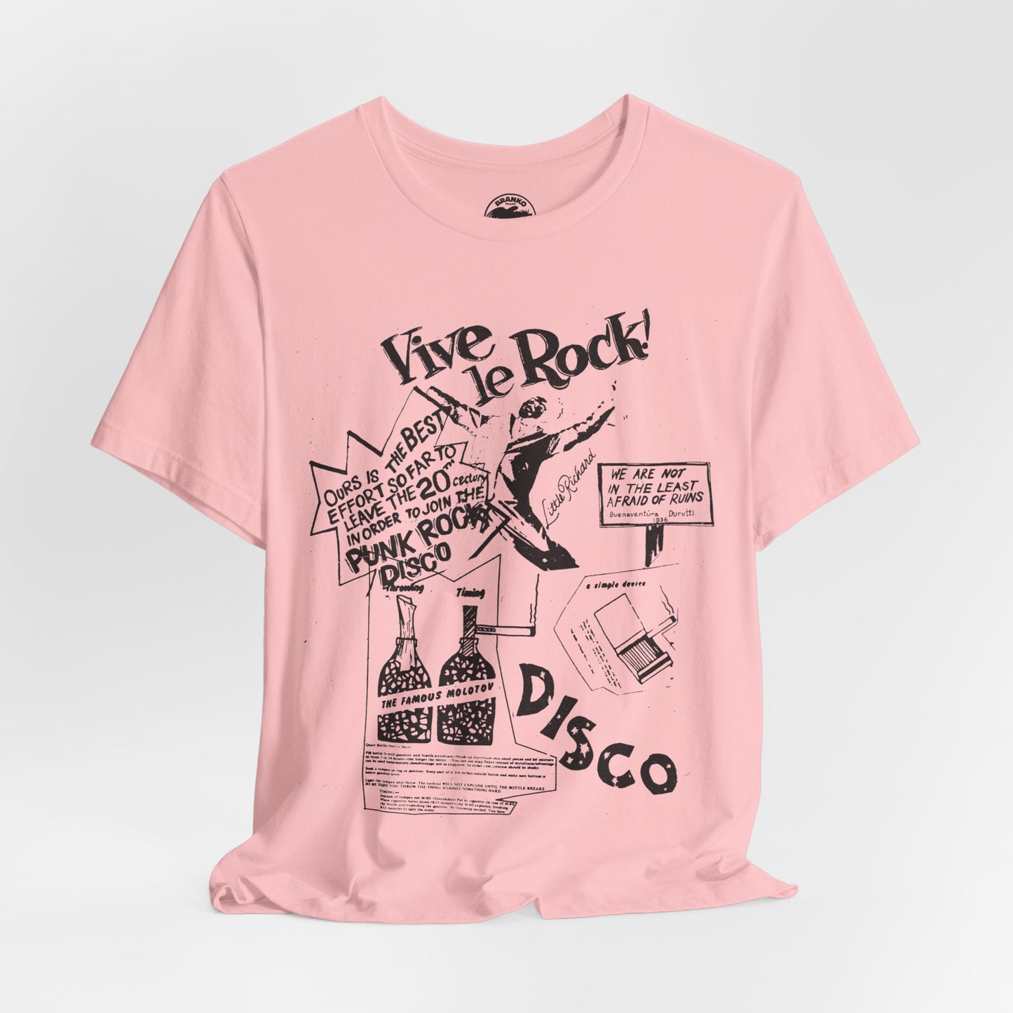 VIVE LE ROCK (Sex Pistols/Vivienne Westwood SEX shop/ McLaren Era Replica Shirt/SEX)