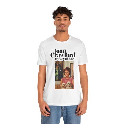 Joan Crawford (My Way of Life Cover Art Tee/1971)