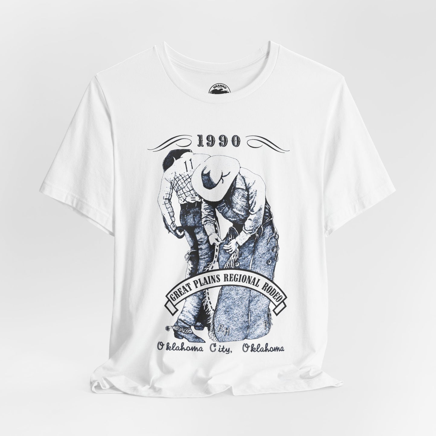Great Plains Regional Gay Rodeo (Replica 1990 Souvenir Tee/Oklahoma)