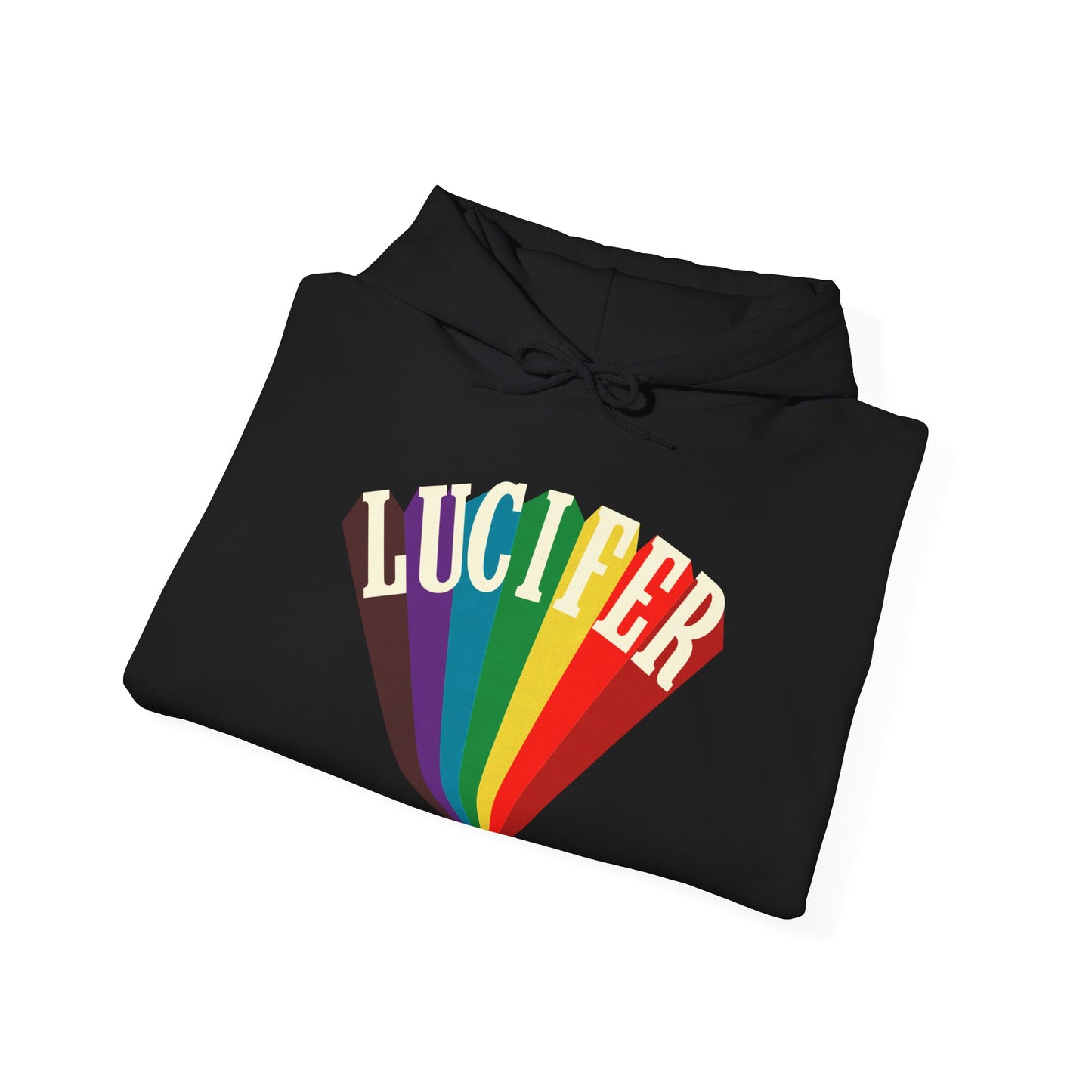 Lucifer Rising Hoodie (Lucifer Rising Rainbow/Kenneth Anger Lucifer Rising)
