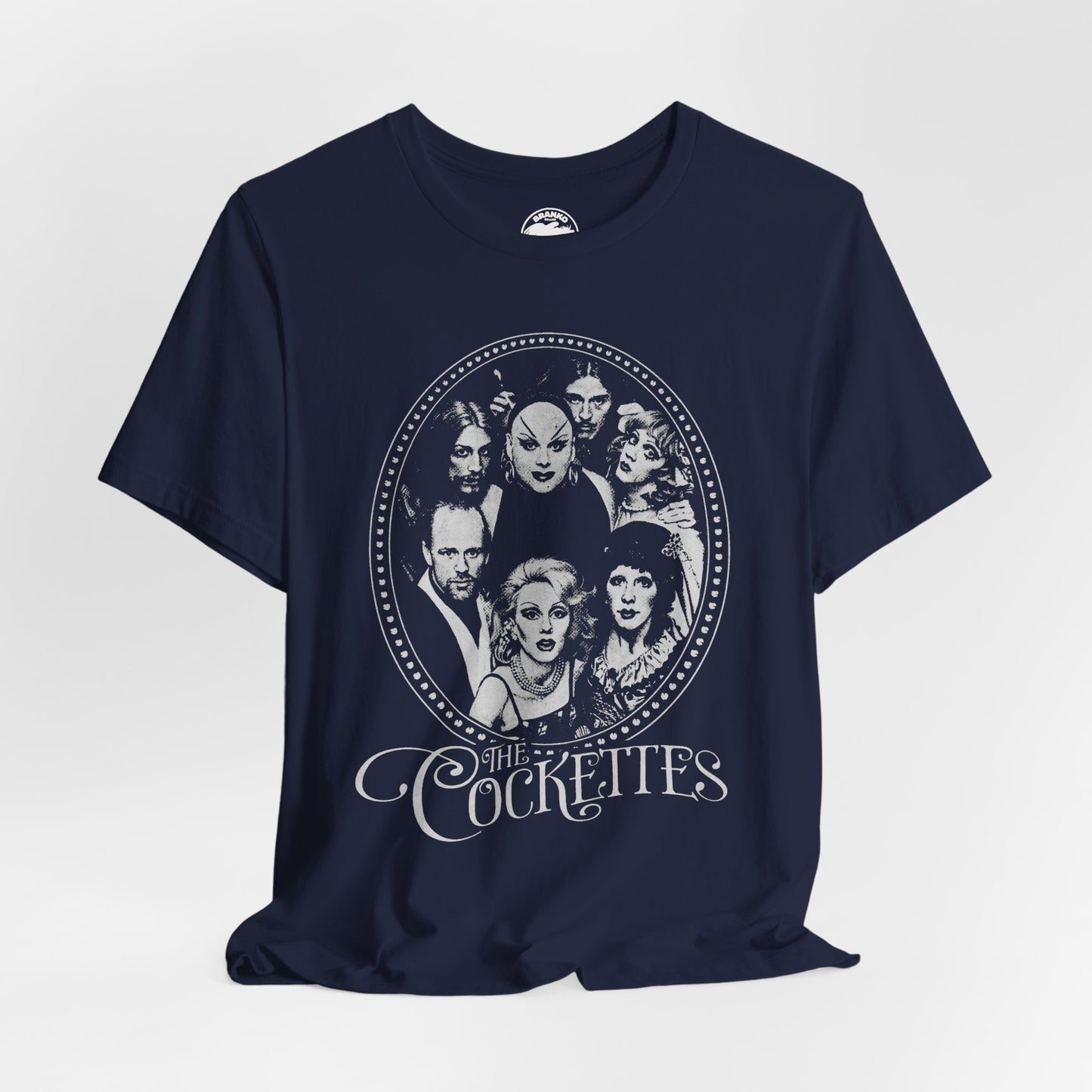 The Cockettes (Graphic with Vintage Print Effect/Divine/Hibiscus)