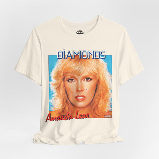 Amanda Lear (Diamonds Album Art with Vintage Print Effect)